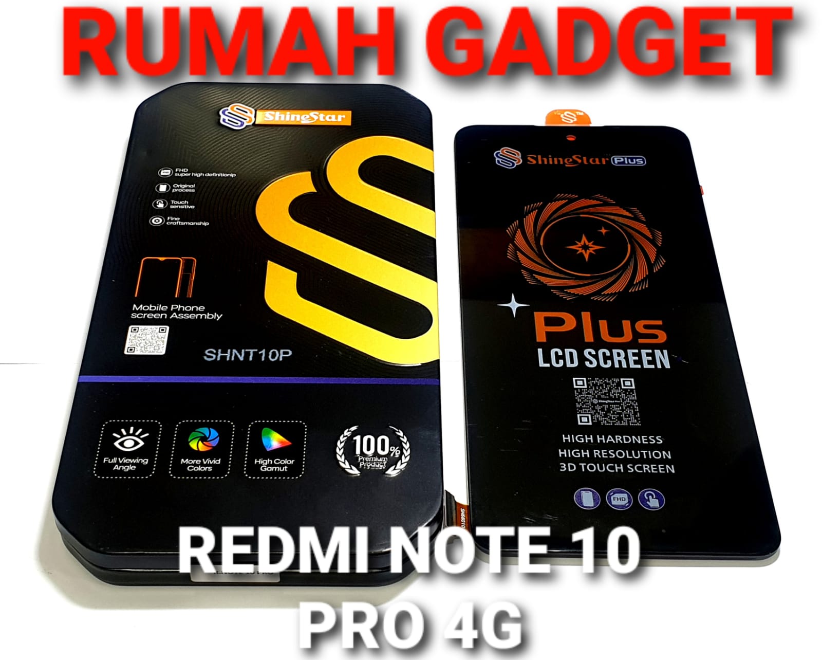 LCD SHINE STAR REDMI NOTE 10 PRO 4G FULLSET TOUCHSCREEN Harga 205,000 rupiah*Gratis Ongkir