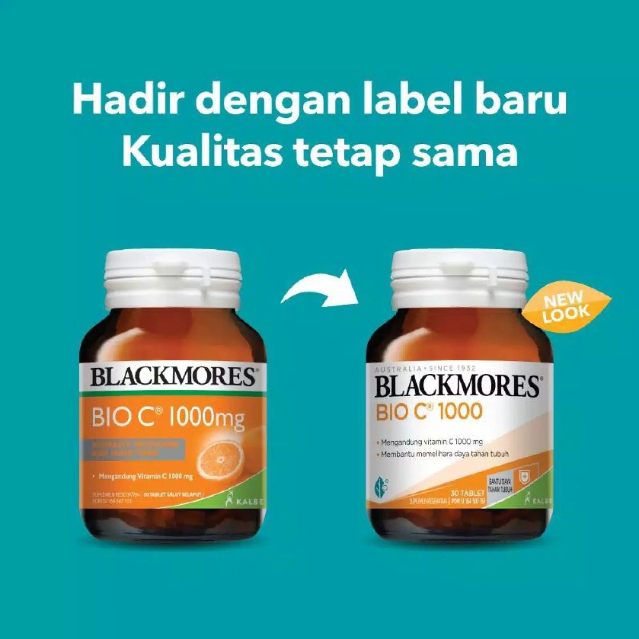 Blackmores Bio C 1000mg 30 Tablet Vitamin C Halal Bpom Lazada Indonesia
