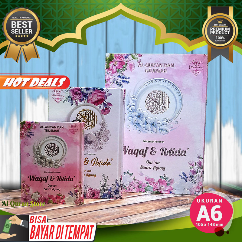 Terlaris!!! - Alquran Usmani Kecil, Alquran Waqof Ibtida, Quran Non Terjemah, Al Quran Usmani, Al Qura…