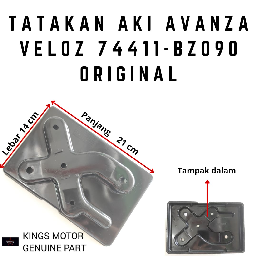 Tatakan Aki Avanza Veloz Rush 2016-2020 Original Harga 34,200 rupiah*Gratis Ongkir