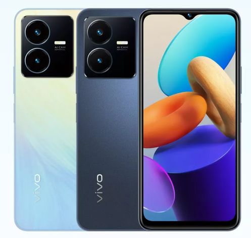 Smartphone VIVO Y22S 6/128GB GARANSI RESMI NEW Harga 2,999,000 rupiah*Gratis Ongkir