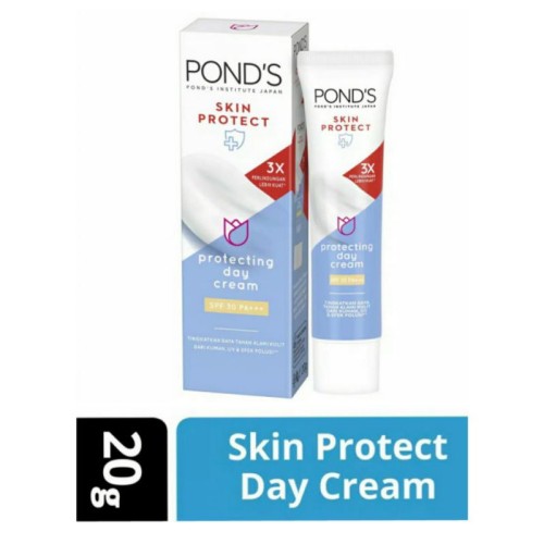 pond's protecting day cream sunscreen skin protect spf 30