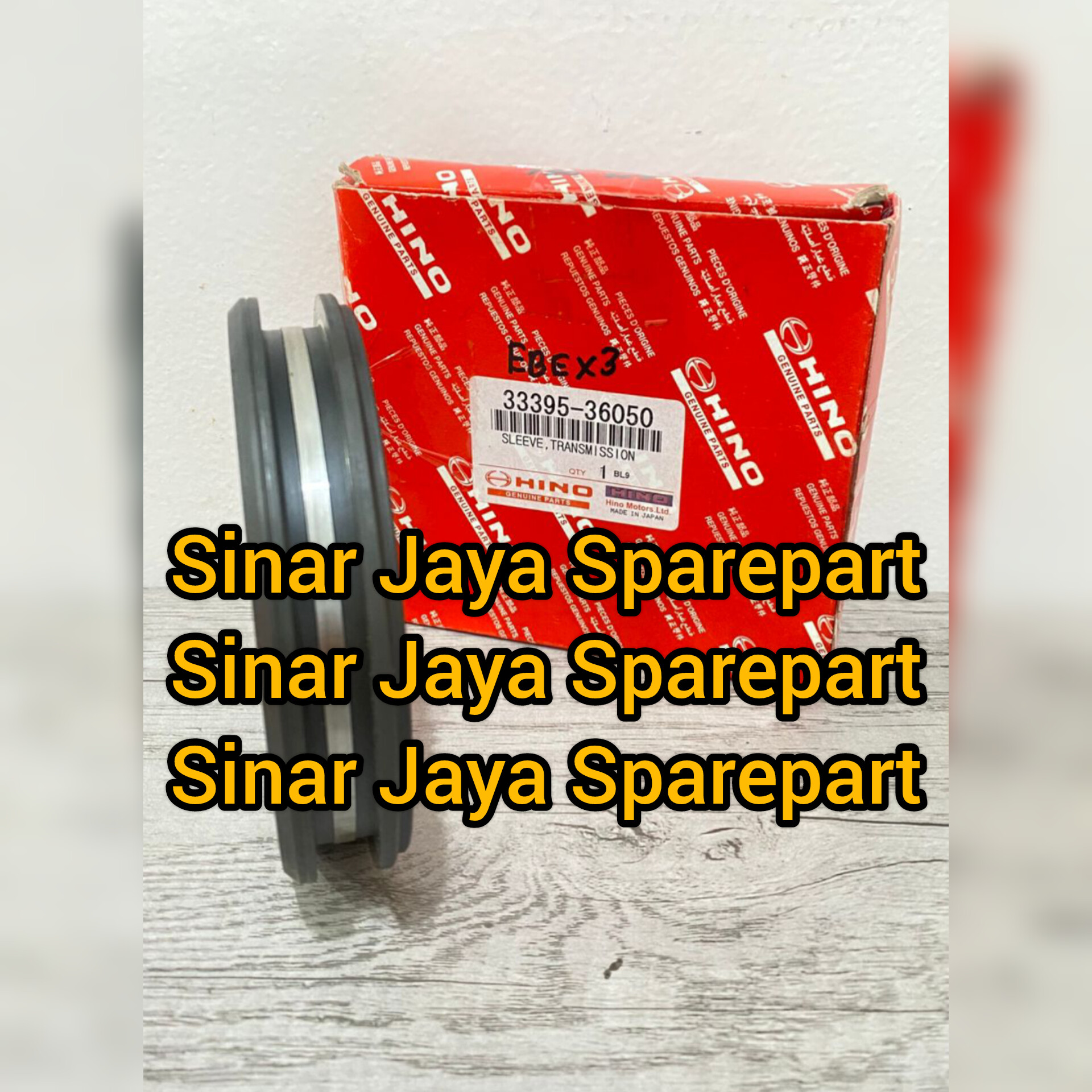 Sleeve Gigi 4 & Gigi 5 Toyota Dyna 130ht 130lt 130xt Hino Dutro 130ht 130hd 130md 130mdl 33395-36050 Harga 695,000 rupiah*Gratis Ongkir