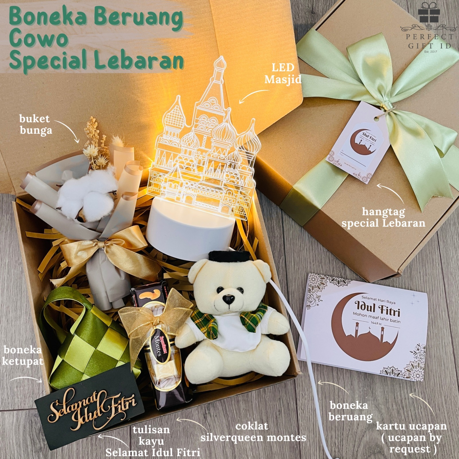 Hampers Lebaran Idul Fitri Premium Hijab Paket Idul Fitri Kado Lebaran Idul Adha