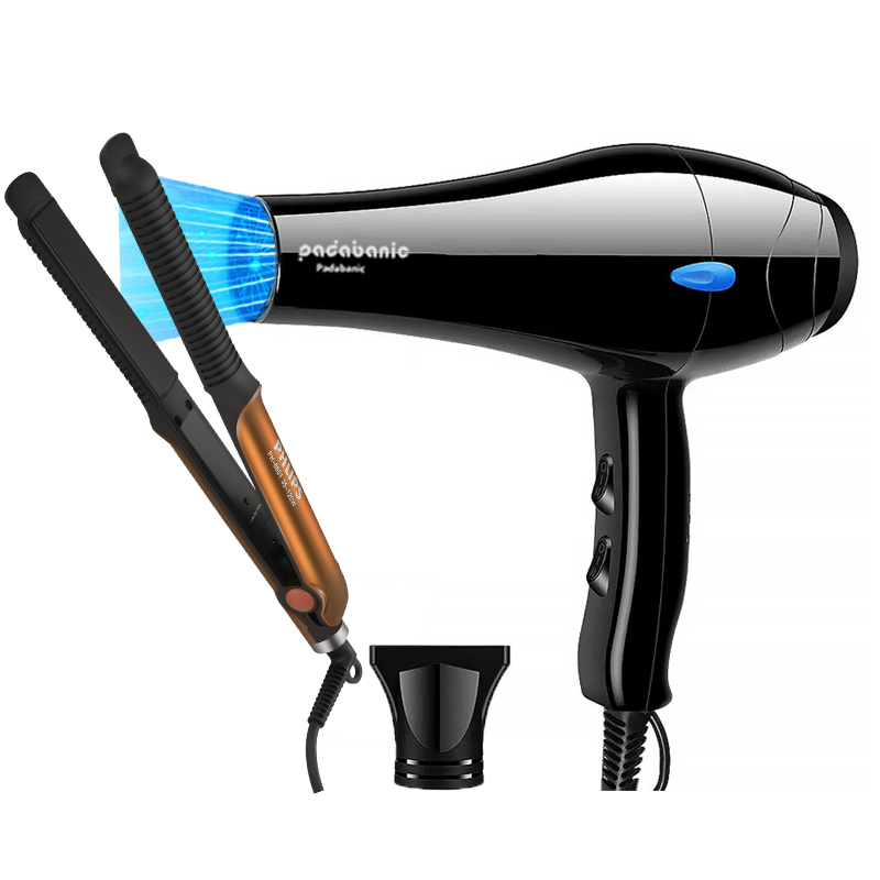 HARGA PROMO pengering rambut Padabanic Hair care Catokan Rambut Catok Rambut 2in1 lucu Import HAIR DRYER