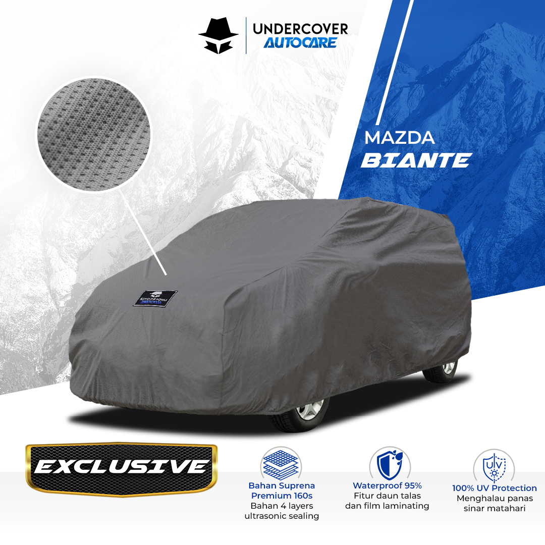 Undercover Autocare - Cover Mobil Mazda Biante Exclusive Giá 1,206,000 Đồng*Miễn phí vận chuyển