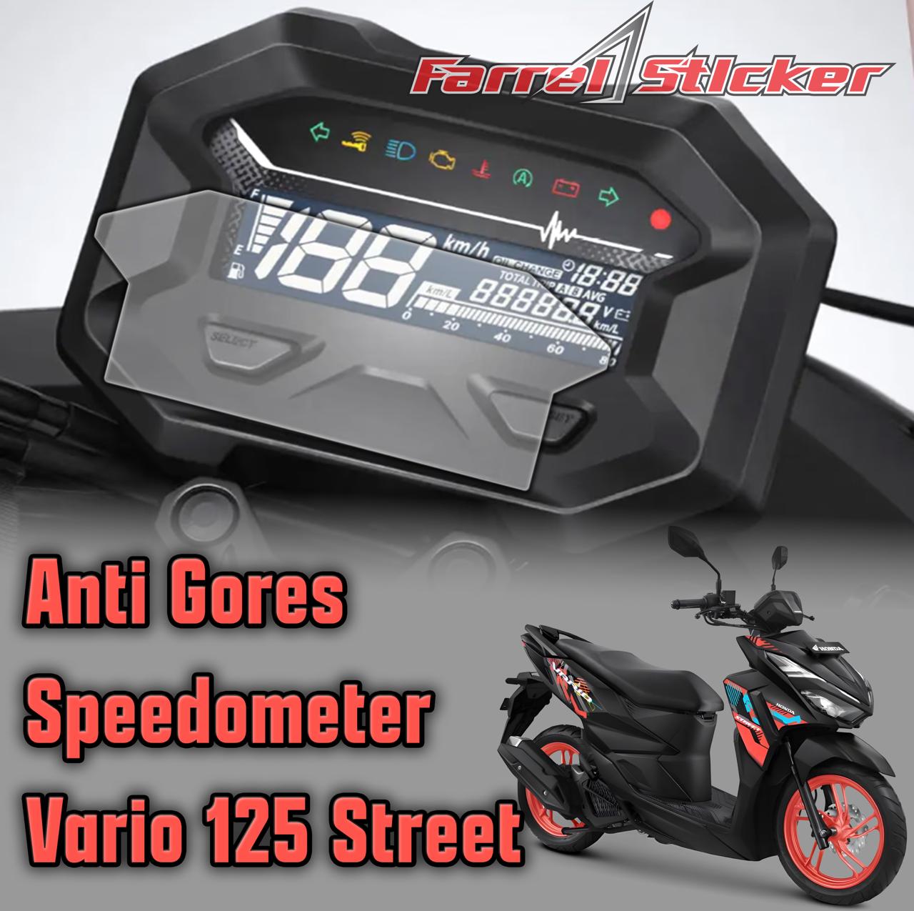Vario 125 Street-anti-scratch speedometer Mica protection sticker spido Harga 7,900 rupiah*Gratis Ongkir