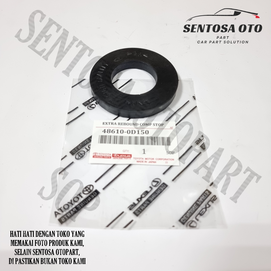 Karet Peredam Extra Tatakan Support Depan Yaris New Vios Original Harga 25,000 rupiah*Gratis Ongkir