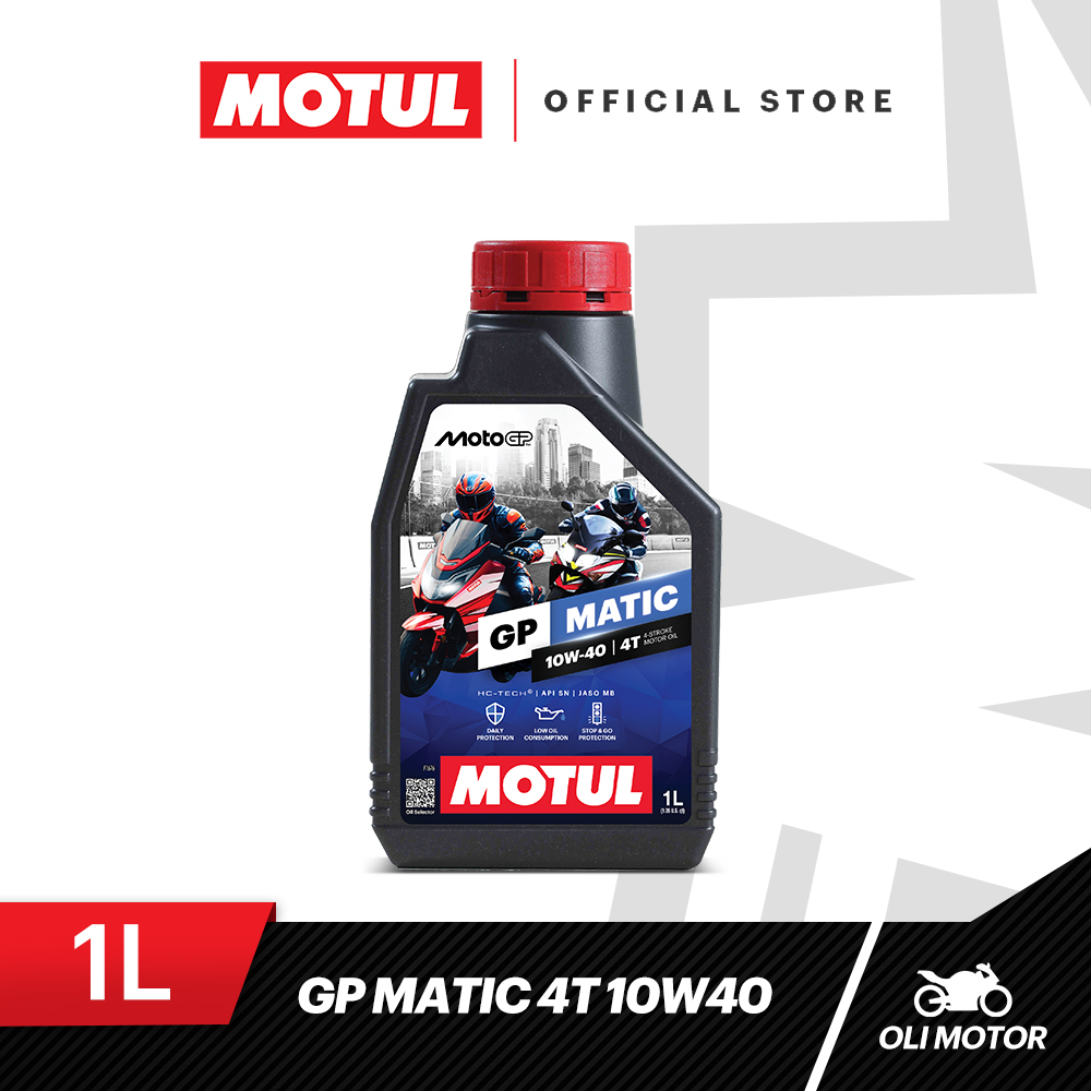 Motul Oli Motor GP MATIC 4T 10W40 1L II Harga 73,201 rupiah*Gratis Ongkir