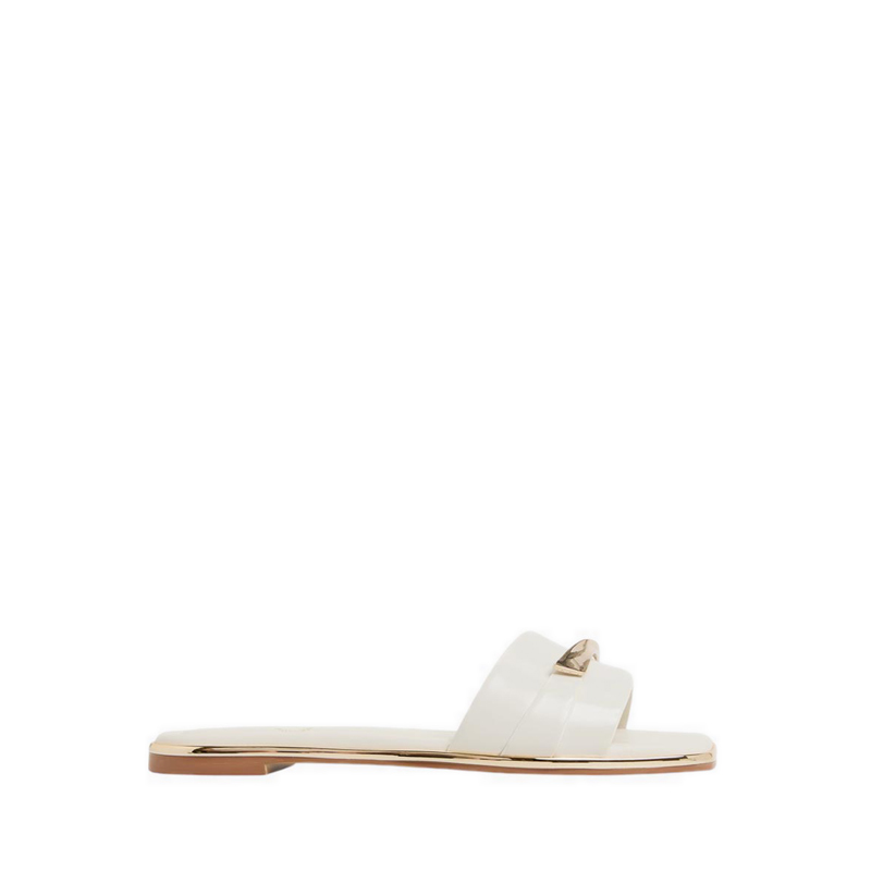 Aldo Darlina Women's Flat Sandals - White/Bone ราคา 1,521 บาท*ส่งฟรี