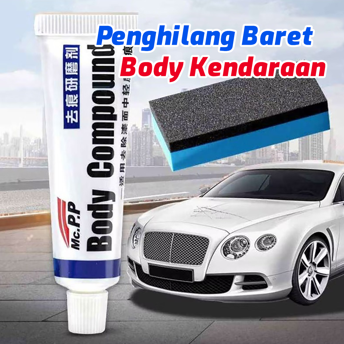 Compound Poles Body Mobil Penghilang Baret Harga 19,900 rupiah*Gratis Ongkir