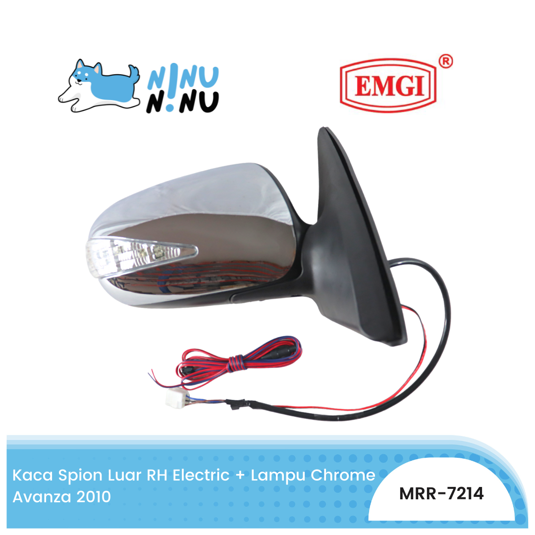 Kaca Spion Elektrik Dengan Lampu Toyota tahun Avanza 2010 Emgi Harga 989,250 rupiah*Gratis Ongkir