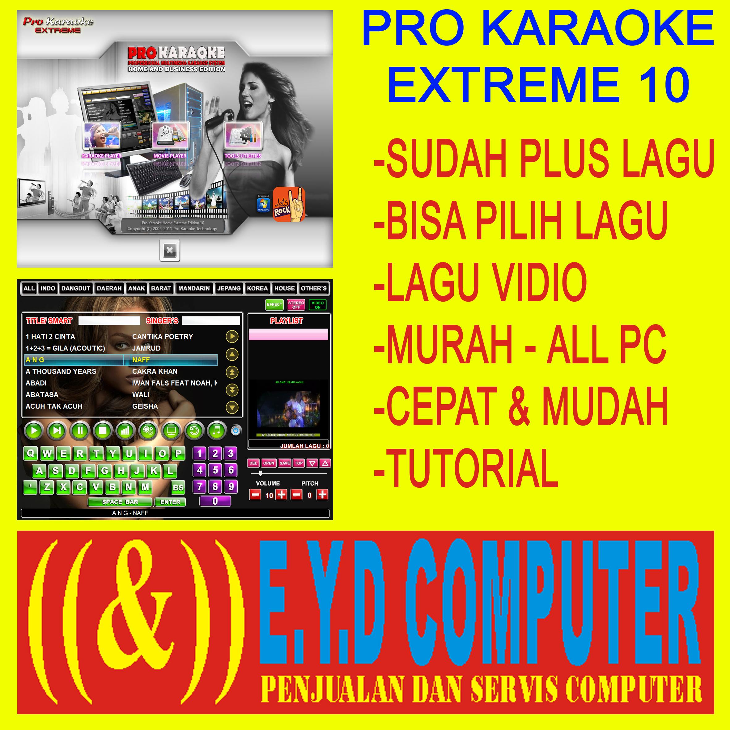 Lagu Karoke Plus Software Pro Karaoke Extreme 10 Portable Full