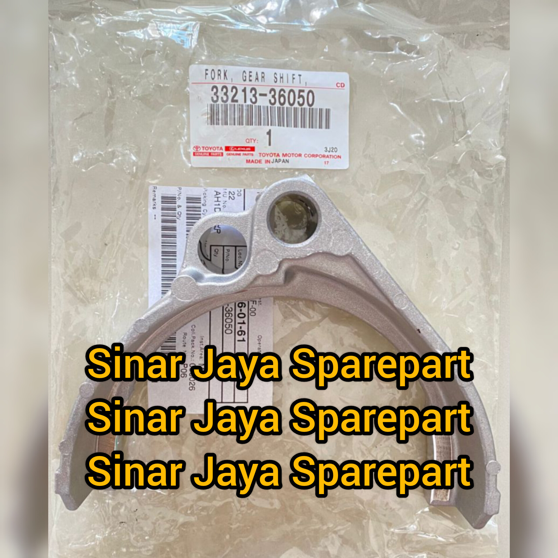 Shift fork/fork transmission/fork gear shift 2 & Gigi 3 Toyota Dyna 110et 110ft 110st Hino Dutro 110hd 110md 110sd 110sdl original 33213-36050 Harga 1,450,000 rupiah*Gratis Ongkir