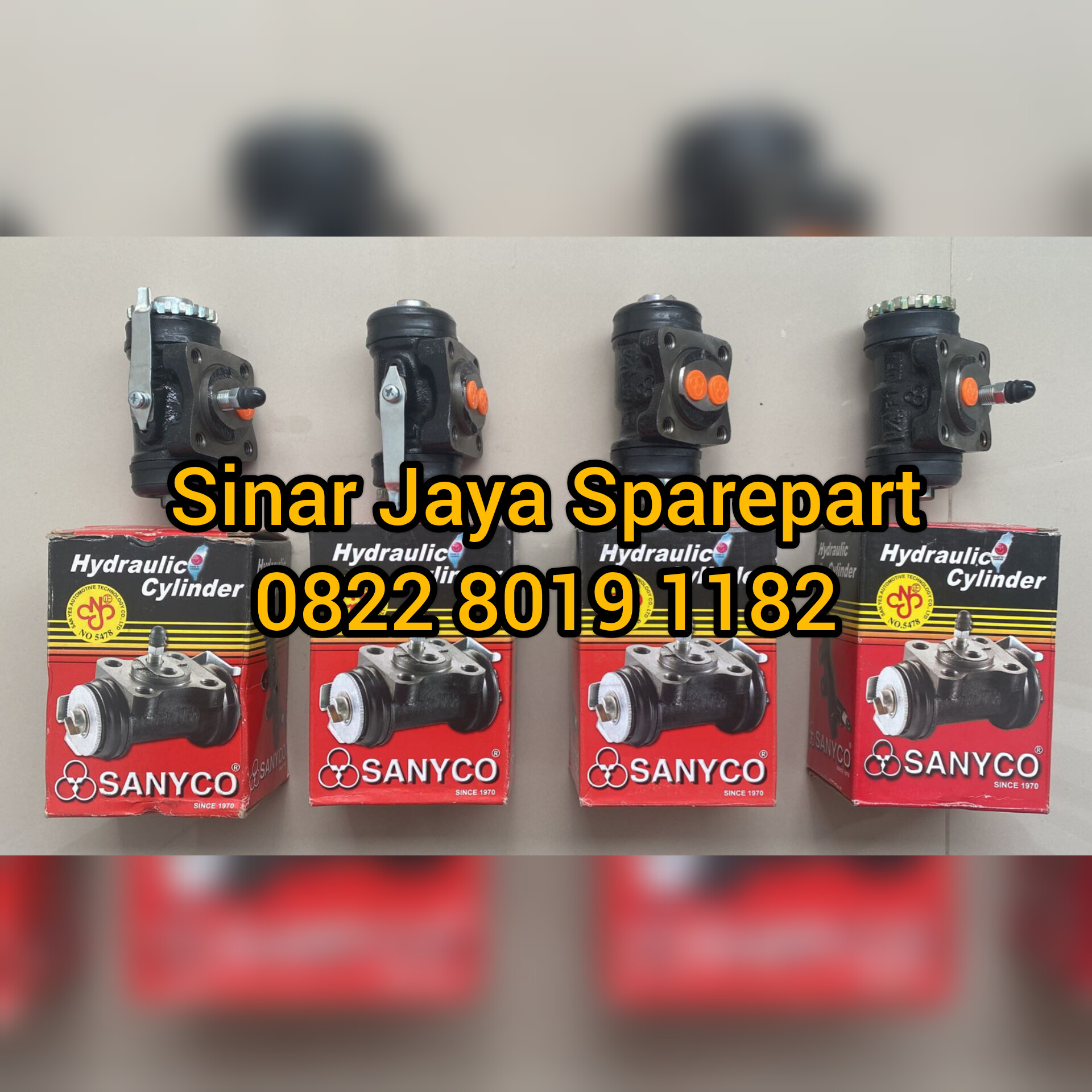 Wheel Cylinder Atau Bak Rem Depan Toyota Dyna 110 Engkel Hino Dutro 110 Engkel Harga 1,150,000 rupiah*Gratis Ongkir