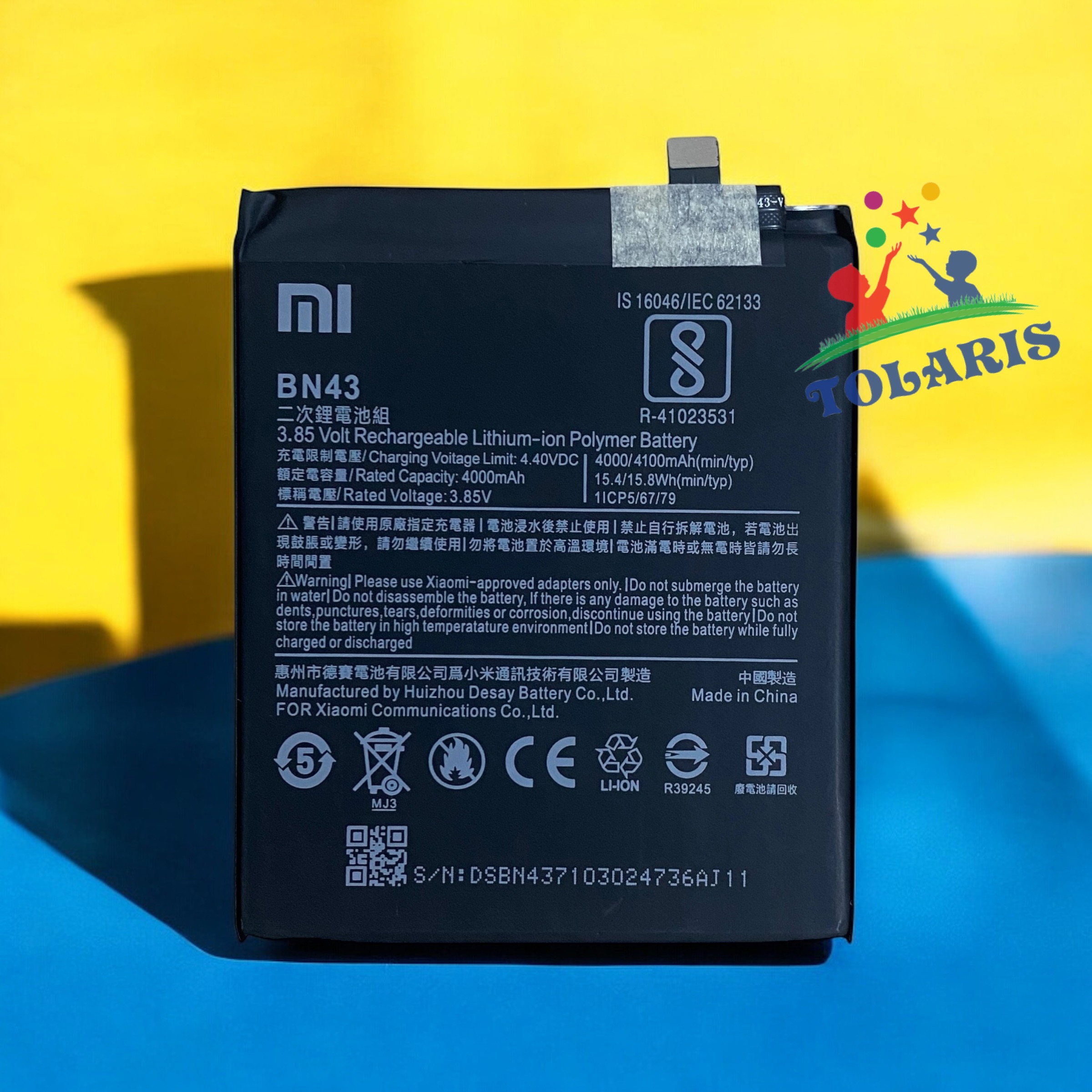 REDMI NOTE SNAPDRAGON OCTA CORE BARUU Baterai Batre Battre