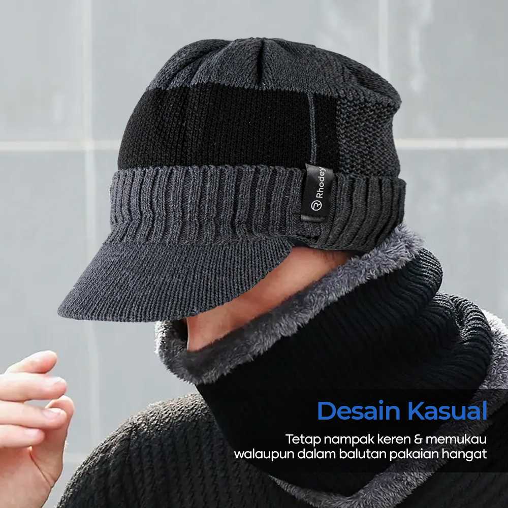 New Trendy Beanie Hat Topi Kupluk Rajut terbaru dan termurah