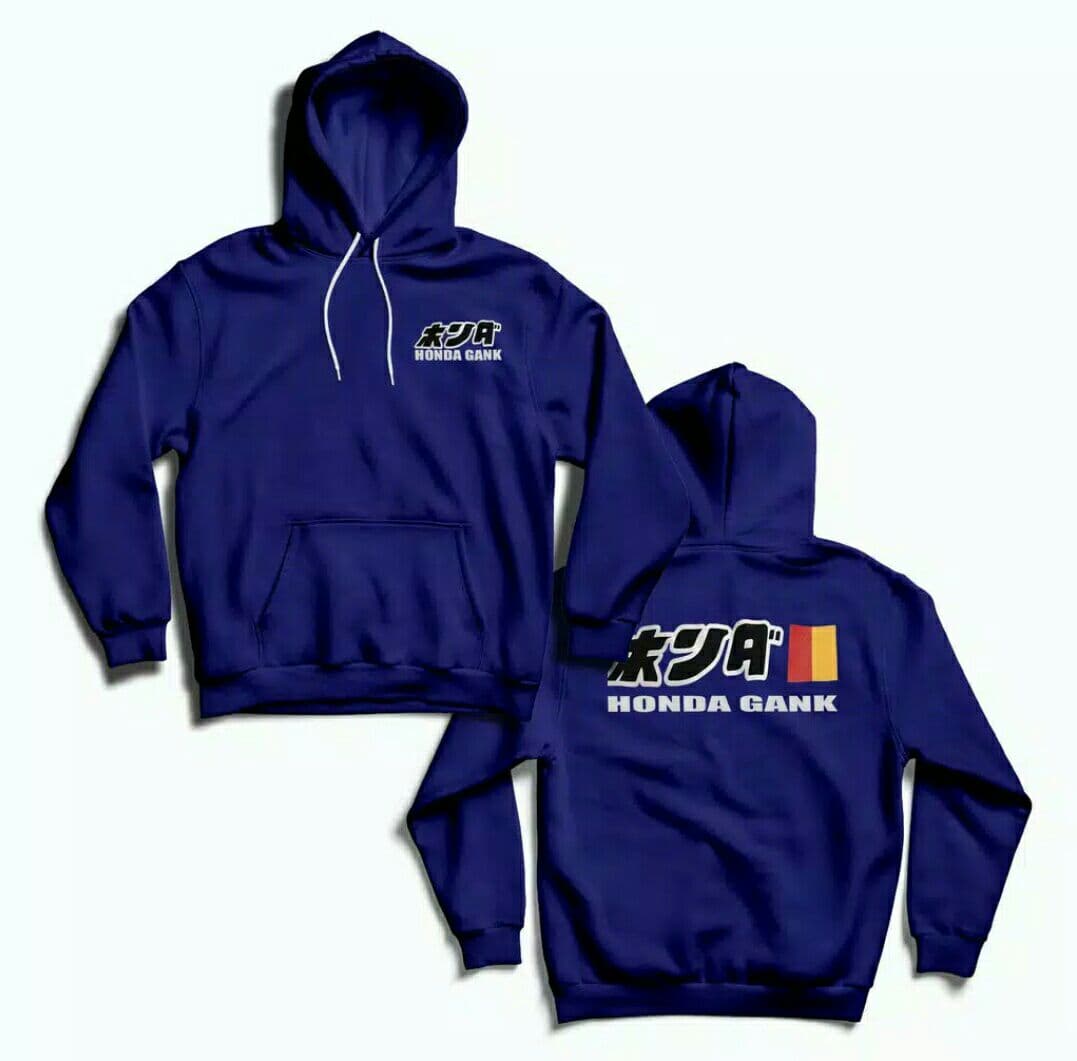 Jaket Hoodie Honda Gank Mugen warna Navy for unisex S M L XL XXL 3XL 4XL  5XL PRIA/WANITA bigsize jumbo | Lazada Indonesia