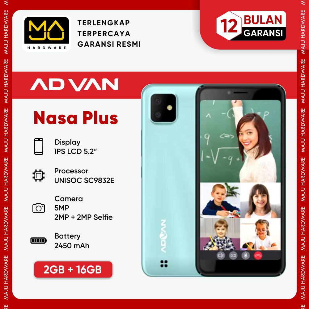 Vandroid Nasa Plus Ram 2/16GB - Garansi resmi Harga  1,247,000 Ringgit*Penghantaran Percuma
