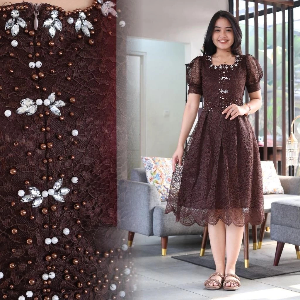 sachin and babi light blue dress Dress pesta simple elegan, Fesyen Wanita, Pakaian Wanita, Gaun & Rok di  Carousell