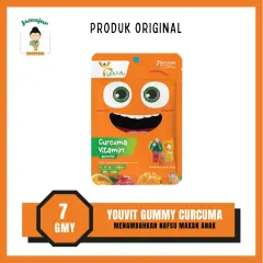 Youvit Multivitamin Gummy Curcuma 7 Gummy Vitamin Penambah Nafsu Makan Anak
