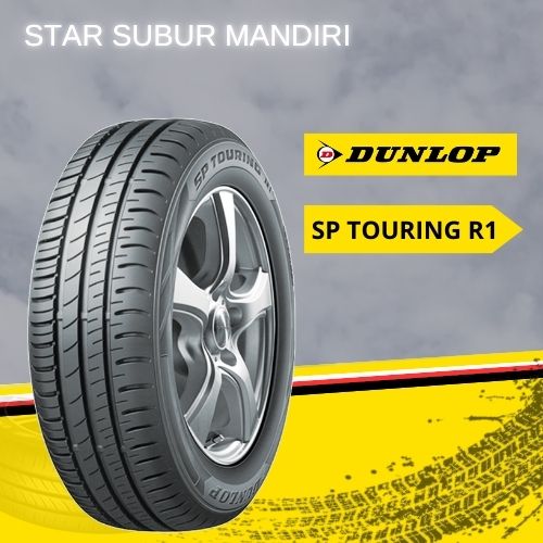 Ban Mobil Dunlop 185 60 R15 SP Touring R1 Toyota Yaris Harga 768,600 rupiah*Gratis Ongkir