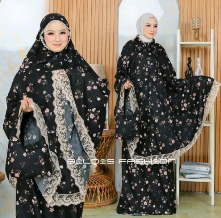 Ramadan Is Full of Color with the Gracella Lace Series Adult Mukena, Fully Embroidered with Premium Coโฆ