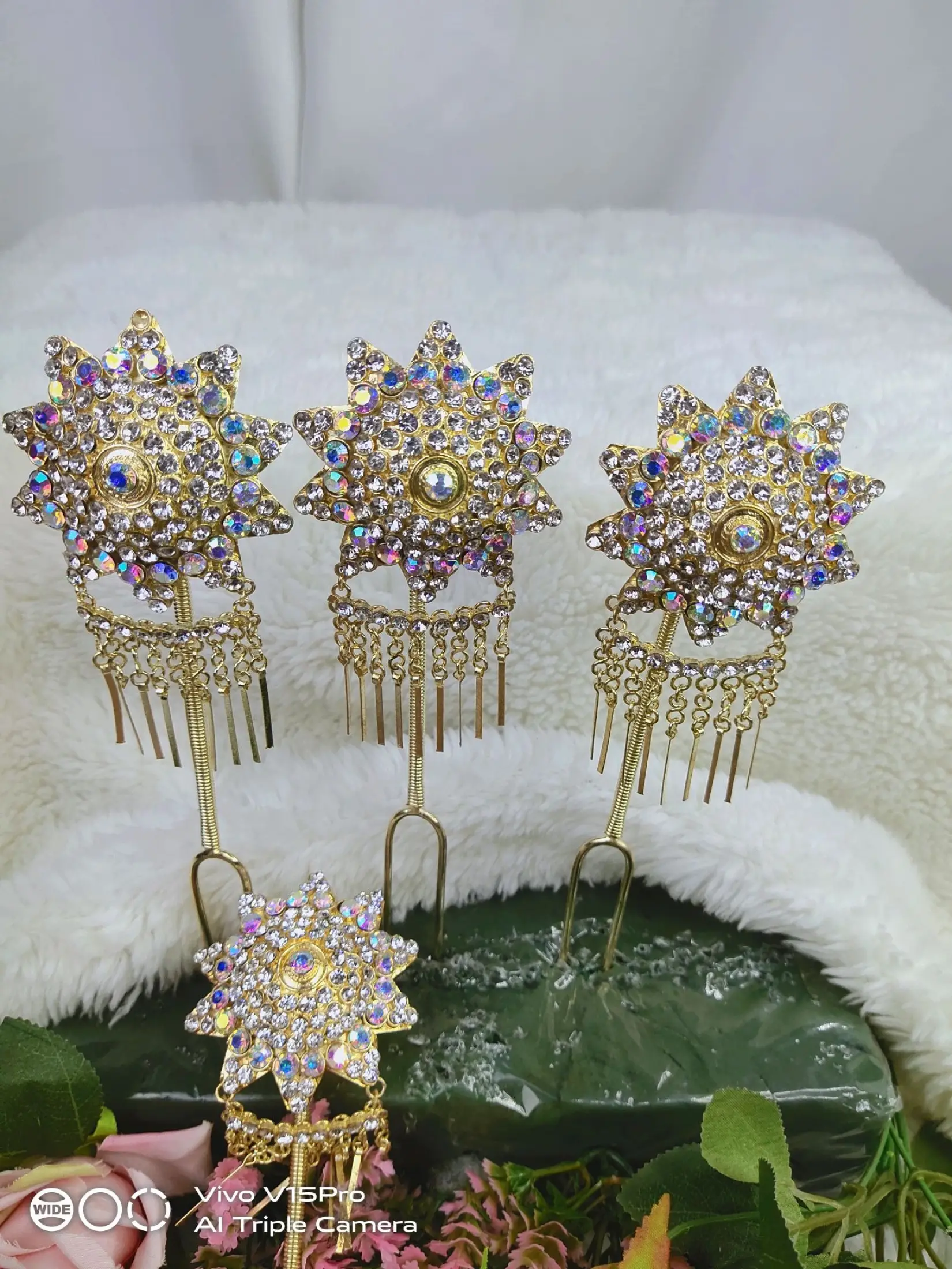 Cunduk Mentul Rawis Gold Mentul Rawis Gold Kembang Goyang Harga Per Pcs Lazada Indonesia