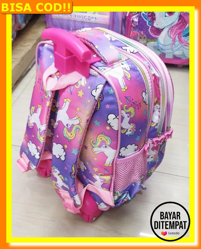 Sd Tas Roda Dorong Troley Tk Kuda Pony 