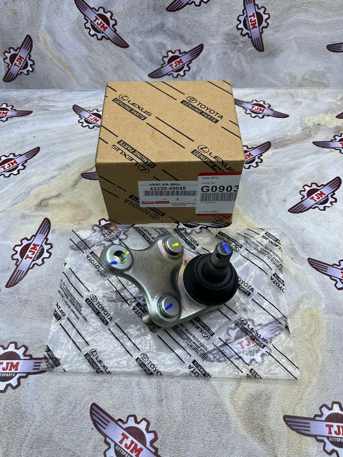 Ball Joint Lower Arm Alphard Anh20 GGH20 Previa Tarago 2008-2015 Original Giá 225,000 Đồng*Miễn phí vận chuyển