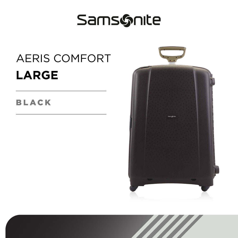 Lazada Indonesia - Samsonite Koper Hardcase Aeris Comfort Extra Large 31 inch – Black