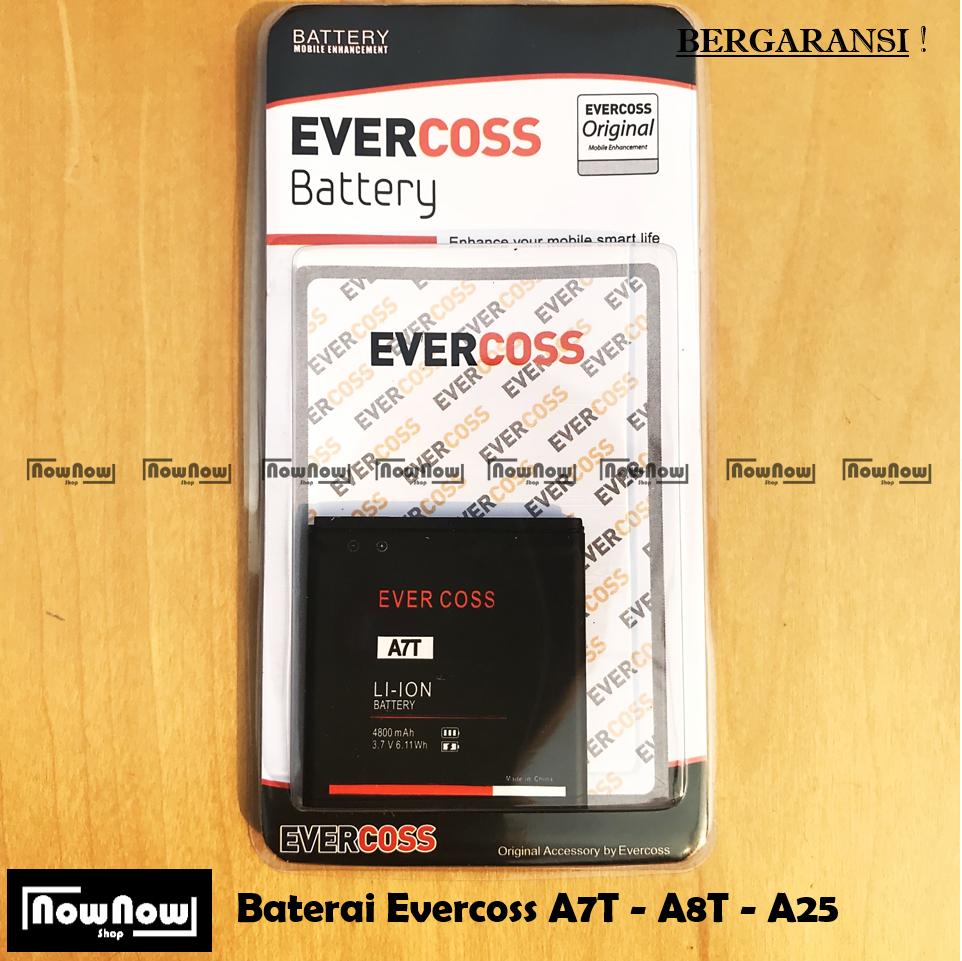 Baterai Evercoss A7t A8t A10 A25 Original Double Power Batre Batrai Battery Hp Lazada Indonesia
