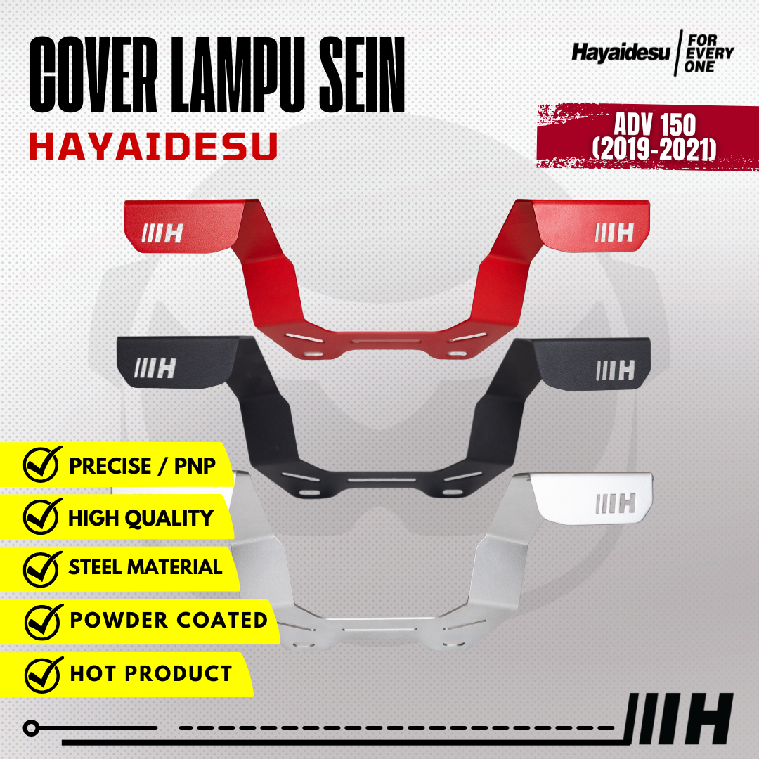 Hayaidesu Honda Adv 150 Rear Turn Signal Light Protective Cover Harga 59,850 rupiah*Gratis Ongkir