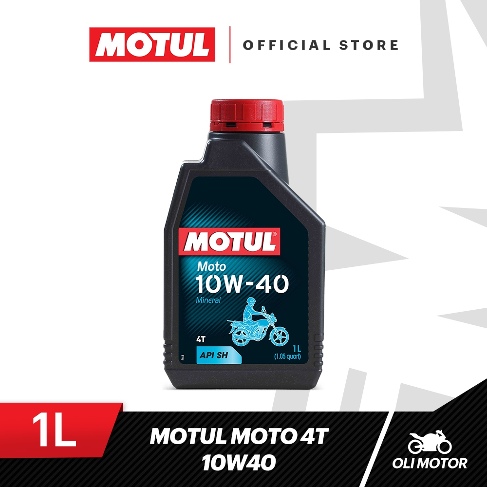 Motul Oli Motor MOTO 4T 10W40 1L II Harga 60,301 rupiah*Gratis Ongkir