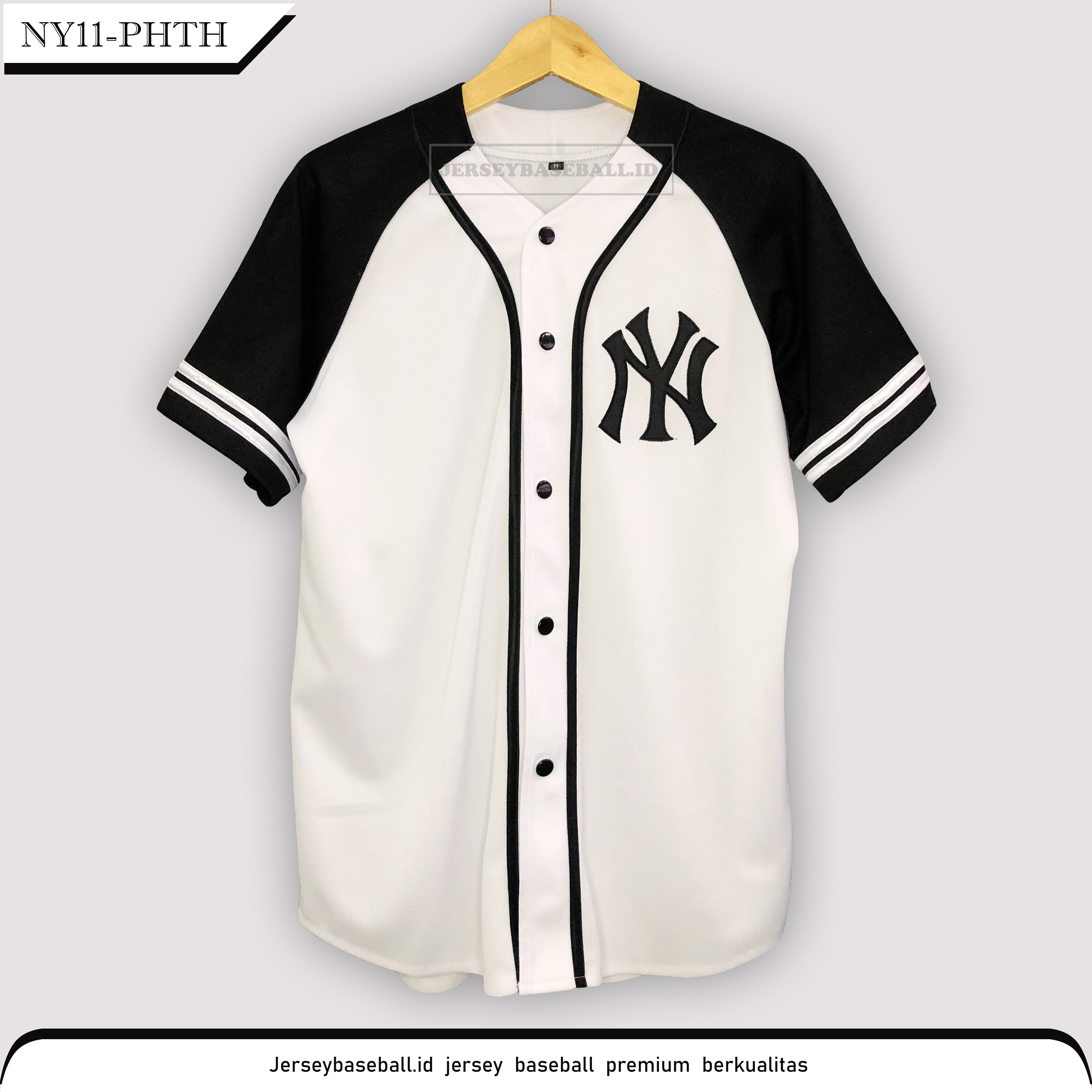 Jersey baseball / baju baseball New York Yankees warna hitam ready stock  premium quality