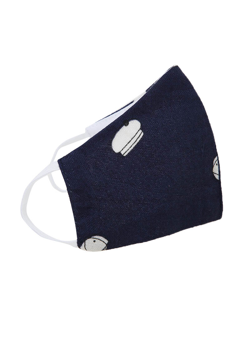 Hamlin Erick Masker Anak Cakes Kids Earloop Mask 3 Ply Breathable Material Cotton ORIGINAL - Navy Harga 147,000 Ringgit*Penghantaran Percuma