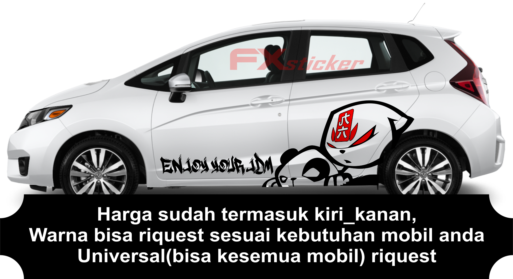 Stiker Termurah Stiker Mobil Cutting Sticker Striping Motif Jdm Cocok Kesemua Mobil Compatible All Car Lazada Indonesia