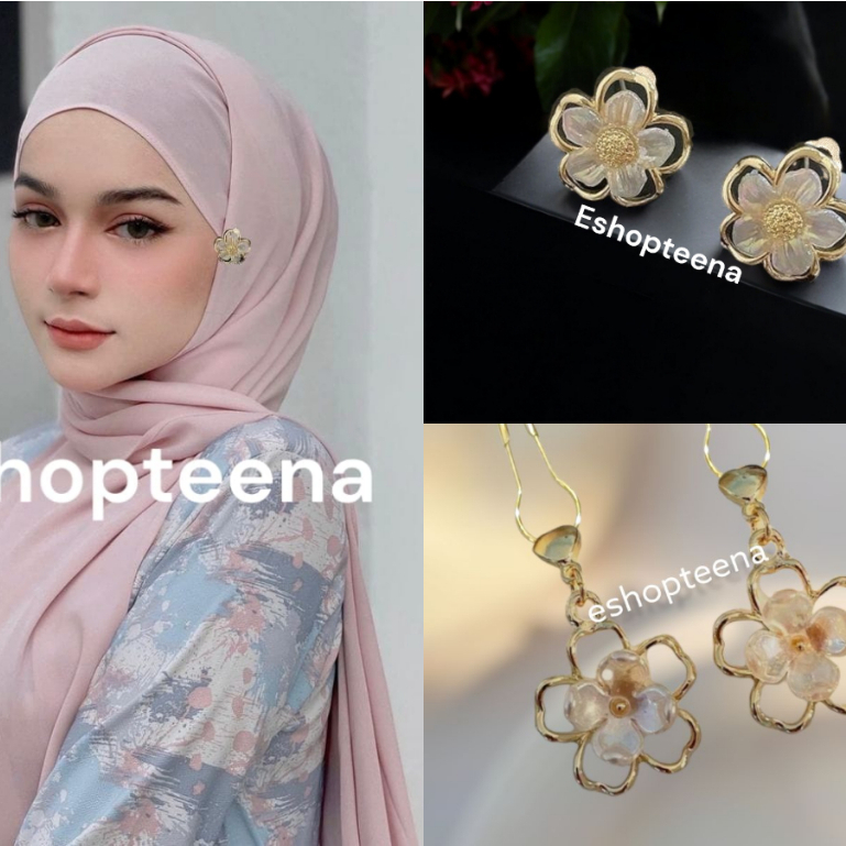 anting hijab pashmina