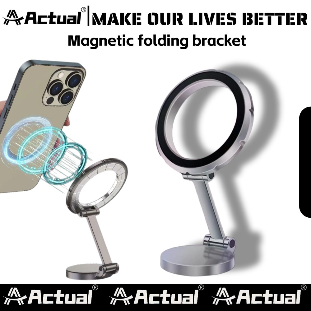 Actual【COD】Magnet Car Holder 360° Rotation Magsafe Car Phone Holder/Universal Holder Hp Mobil Magnetic Bekerja Dengan Semua Ponsel Harga 58,000 rupiah*Gratis Ongkir