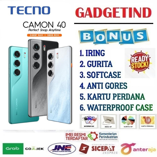 Sale of Tecno Camon 40 8/256Gb Mobile Phones | 8/128Gb 50Mp Sony + 8Mp Ultra Wide Camera, 32Mp Front Camera, 120Hz Amoled, Ip66, 5200Mah+45W, Giá 2,465,120 Đồng*Miễn phí vận chuyển