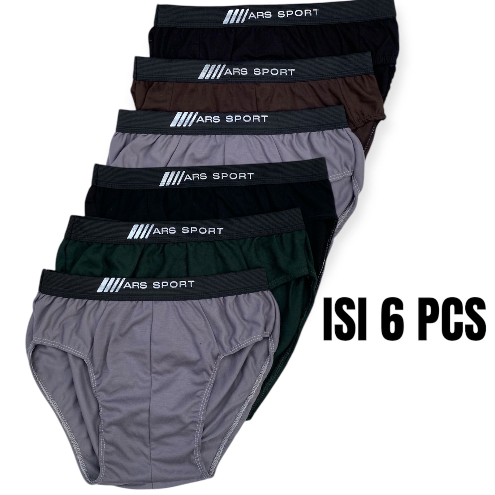 paket 6 pcs cd celana dalam pria //cd pria//celana dalam laki laki Harga 16,000 rupiah*Gratis Ongkir