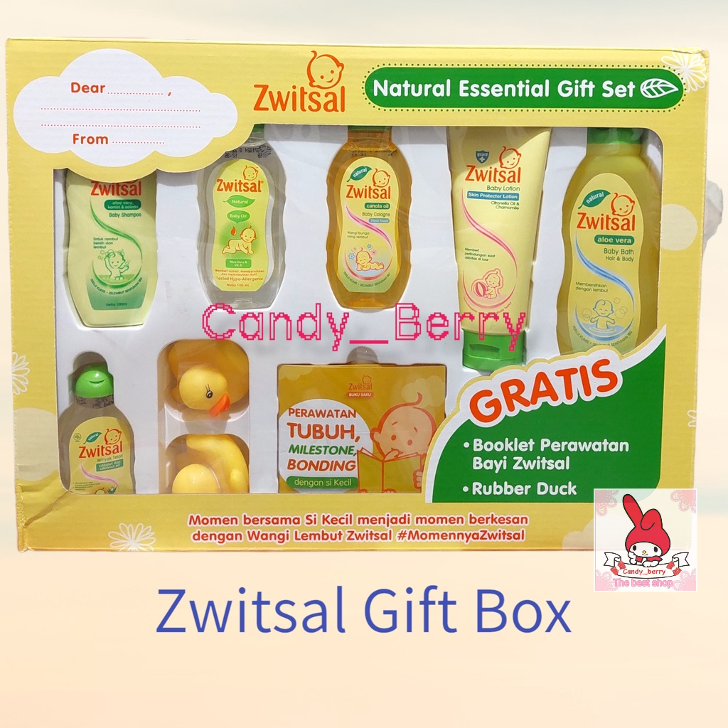 ZWITSAL Baby Spa hadiah box (Zwitsal hadiah box / Cocok Untuk Kado)