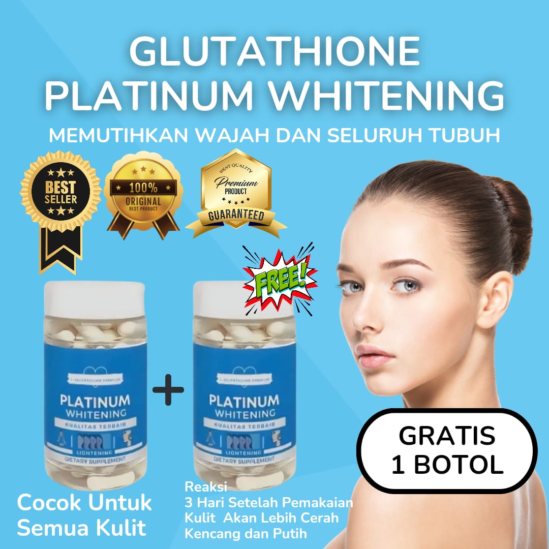 how to get glutathione for skin whitening Paket Perawatan Kulit Private Label OEM Serum Pemutih Double-Glutathione  Krim Wajah Penghilang Flek Hitam Sabun Kulit Hitam Lotion Pemutih Badan main image 0