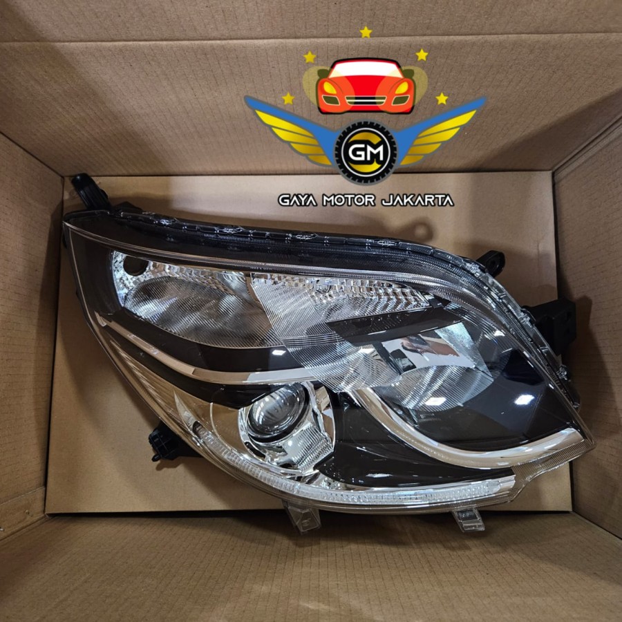 Lampu Besar Depan Kanan-Headlamp Kanan Rush-Terios 81130-BZ520 Harga 2,350,000 rupiah*Gratis Ongkir