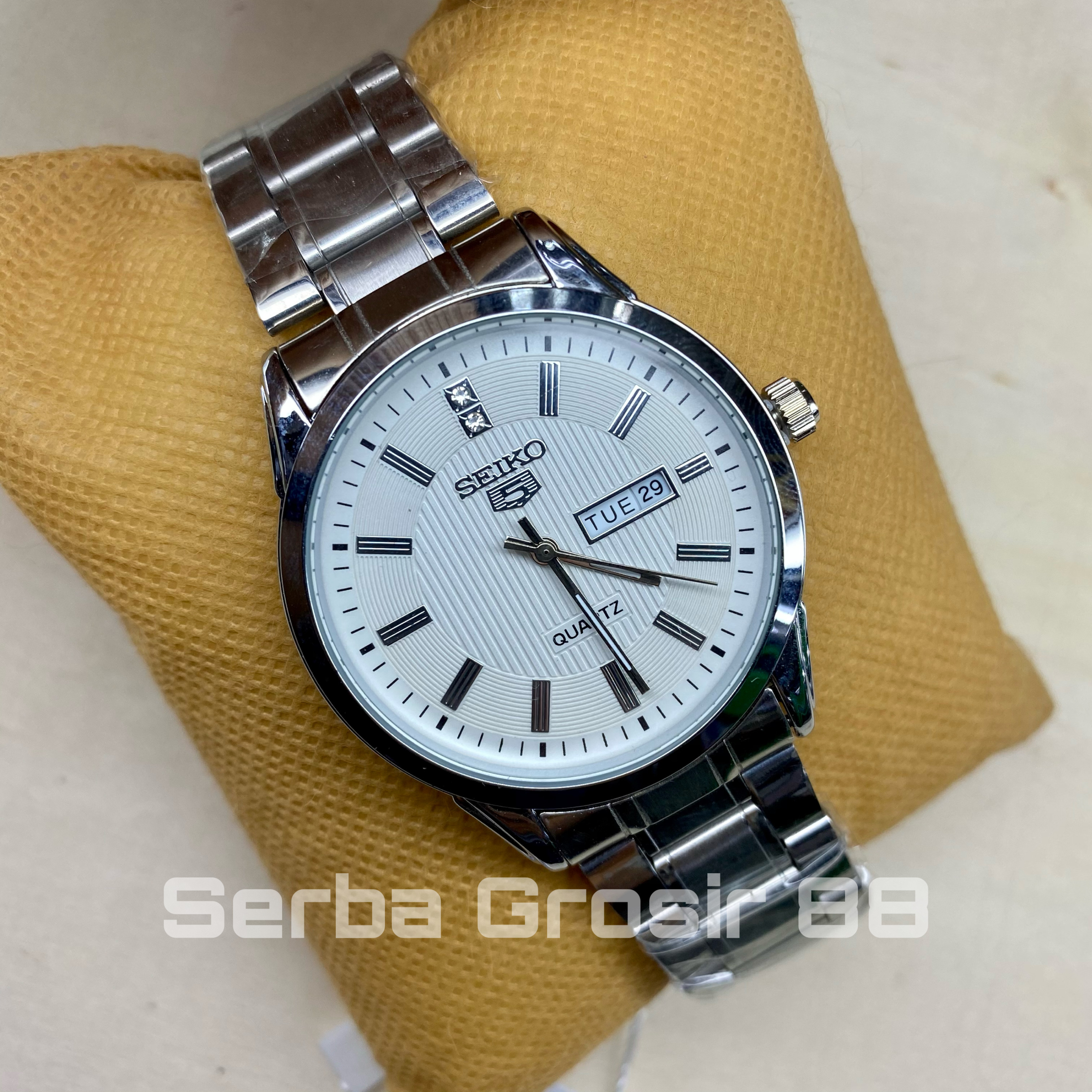JAM Tangan Pria Anti AIR Se!ko Tanggal DAN Hari Aktif / Bisa / Bayar Ditempat