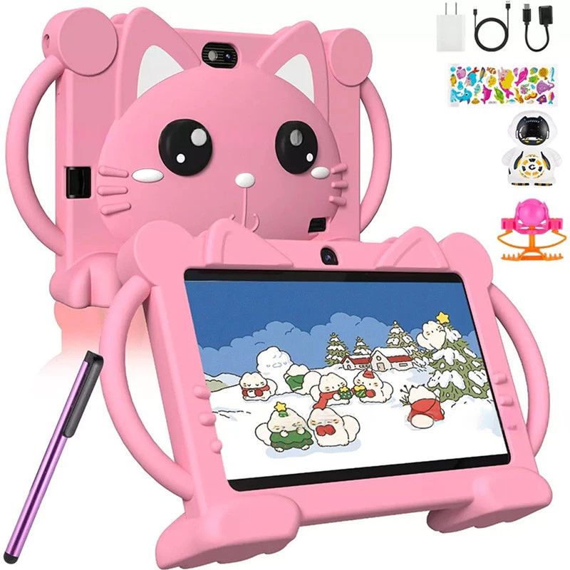 Android Tablet for Children's Learning / Cheap Children's Educational Aipet Tablet 7 Inch Touch Screen: Ram8Gb+Rom256Gb, Battery4000Mah, Android15 Giá 988,000 Đồng*Miễn phí vận chuyển