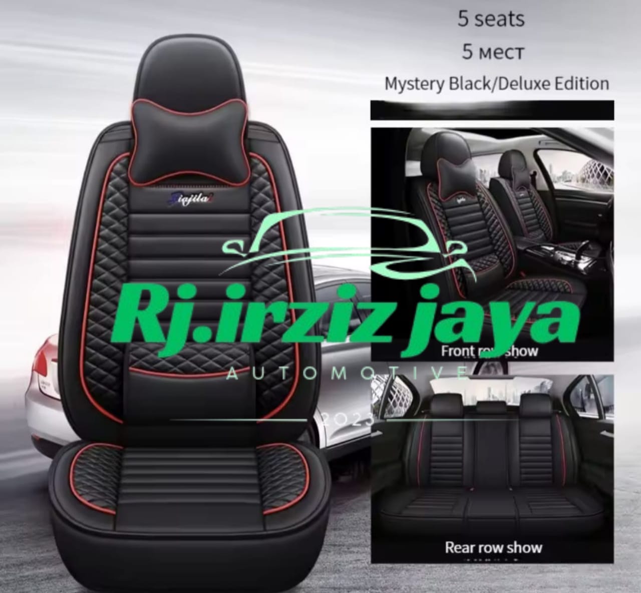 sarung jok mobil TOYOTA SIENTA full set jok 3 baris bantal leher 2 Harga 798,000 rupiah*Gratis Ongkir