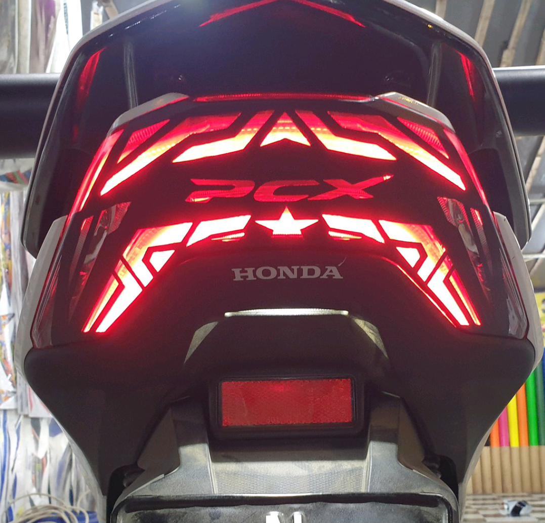 Promo Stiker Stoplamp Pcx 160 Stiker Lampu Stop Pcx 160 - Model 1