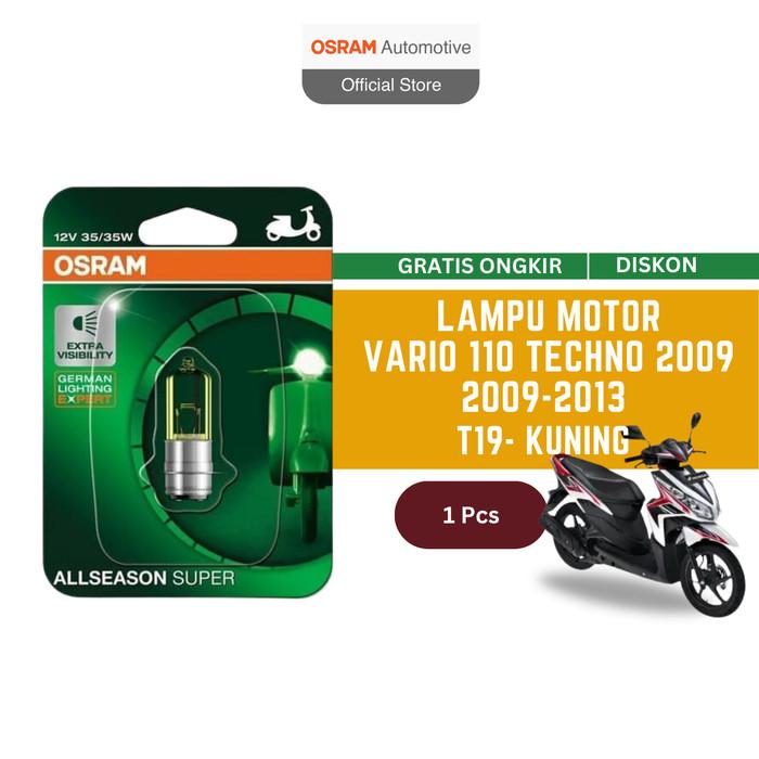Osram Lampu Depan Motor Vario 110 Techno 2009 - 2013 62337ALS Harga  50,100 Ringgit*Penghantaran Percuma