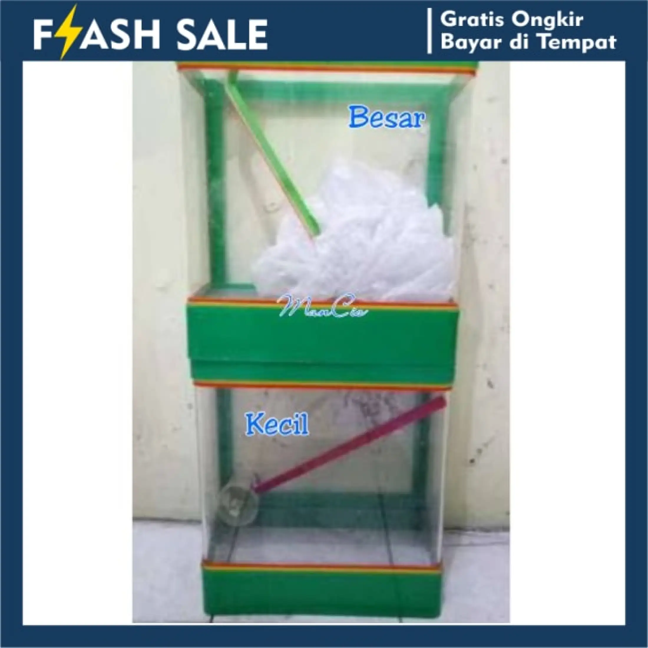 Aquarium Acrylic Kecil Aquarium Es Buah Aquarium Es Kelapa Akuarium Lazada Indonesia
